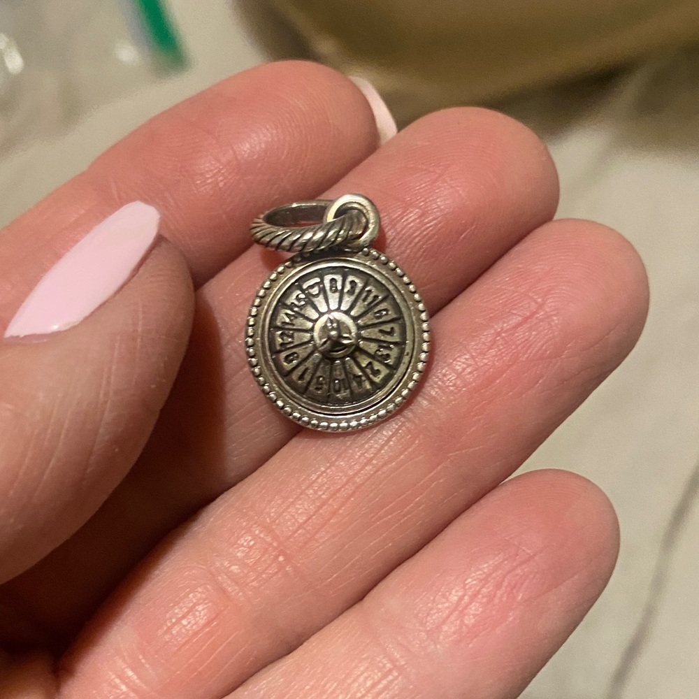 Brighton Nevada charm and two crystal beads
